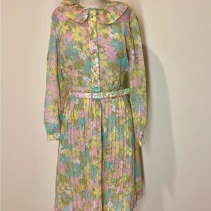 Vintage Carol Brent Floral Dress